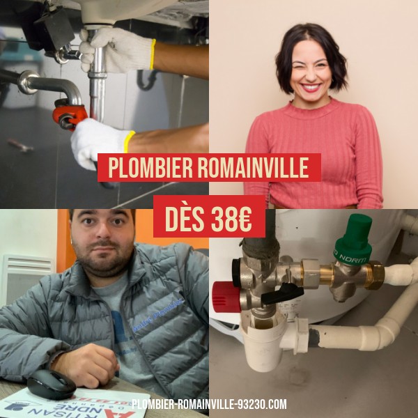 Plombier à Romainville